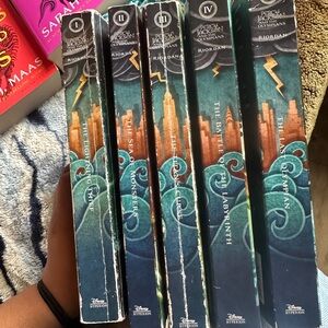Percy Jackson Paperback Book Set